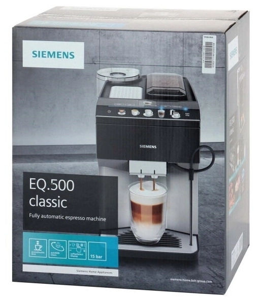 Эспрессо кофемашина Siemens EQ.500 Classic TP501R09