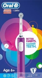 Электрическая зубная щетка Braun Oral-B Junior For Children Aged 6+ D16.535.1 (фиолетовый)