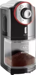 Кофемолка Melitta Molino (черный/красный)
